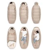 Naturehike PS300 Oval Ultralight Uyku Tulumu -9°C ( Cloudy Grey ) - 5