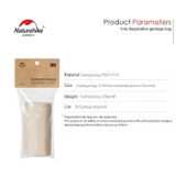 Naturehike Biyolojik 3 Katlı Tamamen Parçalanabilir Çöp Torbası [PBAT + PLA] - 2