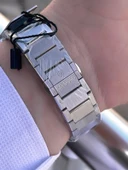 Raymond Nişan Ve Damatlara Özel Çelik Kordon 2 Yıl Garantili 5 Atm Erkek Kol Saati+Bileklik RMD.16 thumbnail 5