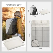 Naturehike HD250 Zarf Tarzı Yastıklı Çift Kişilik Pamuklu Uyku Tulumu - 3