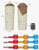 Naturehike Cute Mud RabbitMT180 Zarf Trazı Pamuklu UykuTulumu -8°C - 2