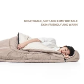 Naturehike PS400 Oval Ultralight Uyku Tulumu -12°C ( Cloudy Grey ) - 5