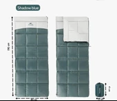 Naturehike LT250 Zarf Tarzı Pamuklu Uyku Tulumu -11°C - 2