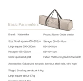 Naturehike Hexagon Glamping 3x4.8 mt Tarp - 7