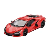 Eğitici Oyuncak Mini GT 1/64 Lamborghini Revuelto Arancio Dac Lucido - 1