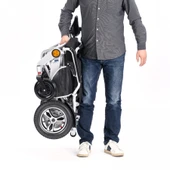 Jetty JT-309 Hafif Katlanabilir Akülü Tekerlekli Sandalye thumbnail 6