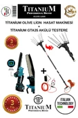 Titanium Olive Lion Plus Akülü Zeytin Hasat Makinesi ve GTA35 Akülü Budama thumbnail 2