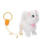 Peluş Sevimli Kedi Sushi Hareketli Sesli Beyaz Renk thumbnail 1