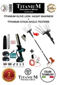 Titanium Olive Lion Plus Akülü Zeytin Hasat Makinesi ve GTA35 Akülü Budama thumbnail 1