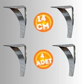 14 CM METAL DAMLA KOLTUK AYAĞI MOBİLYA AYAĞI ÜNİTE AYAĞI KONSOL AYAĞI PUF BERJER AYAĞI ( 4 ADET ) thumbnail 2