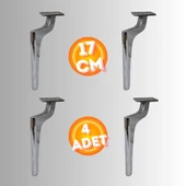 17 CM METAL ZİRVE AYAK KOLTUK AYAĞI MOBİLYA AYAĞI ÜNİTE AYAĞI KONSOL AYAĞI PUF BERJER AYAĞI ( 4 ADET ) thumbnail 3