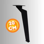 20 CM METAL TABANCA AYAK KOLTUK AYAĞI MOBİLYA AYAĞI ÜNİTE AYAĞI KONSOL AYAĞI PUF BERJER AYAĞI thumbnail 2
