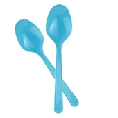 Turkuaz Plastik Kaşık - 1