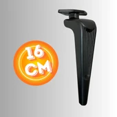 16 CM METAL KLAS KOLTUK AYAĞI MOBİLYA AYAĞI ÜNİTE AYAĞI KONSOL AYAĞI PUF BERJER AYAĞI thumbnail 2