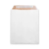Beyaz Bantlı Hediye Paketi 30x8x40,5 cm - 1