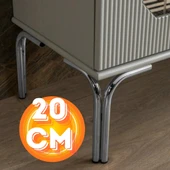 20 CM METAL MAGNOLİA KOLTUK AYAĞI MOBİLYA AYAĞI ÜNİTE AYAĞI KONSOL AYAĞI PUF BERJER AYAĞI thumbnail 2