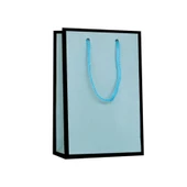Mat Ada Mavisi Karton Çanta 26x40 - 2