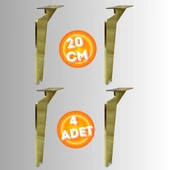 20 CM METAL TABANCA AYAK KOLTUK AYAĞI MOBİLYA AYAĞI ÜNİTE AYAĞI KONSOL AYAĞI PUF BERJER AYAĞI ( 4 ADET ) thumbnail 1