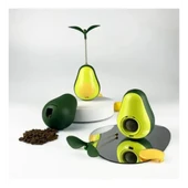 Avokado Şeklinde Kedi Naneli ve Mama Hazneli Kedi Oyuncağı - 4