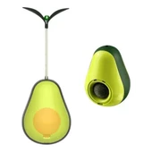 Avokado Şeklinde Kedi Naneli ve Mama Hazneli Kedi Oyuncağı - 6