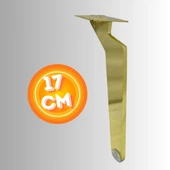 17 CM METAL TABANCA AYAK KOLTUK AYAĞI MOBİLYA AYAĞI ÜNİTE AYAĞI KONSOL AYAĞI PUF BERJER AYAĞI thumbnail 2