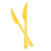 Sarı Plastik Bıçak - 1