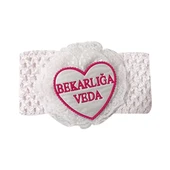 Bekarlığa Veda Yazlı Bacak Bandı - 2