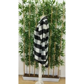 Lucky Life Kadın Uzun Kollu Ekoseli önden Düğmeli Dokuma Uzun Gömlek - 8