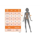 Lucky Life Kadın Uzun Kollu Yakalı Kare Desenli Ekoseli Düğmeli Ceket - 4