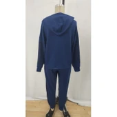 Lucky Life Kadın Uzun Kollu Kapşonlu Viskon Iki Iplik Bluz Ve Pantolon Ikili Takım - 6