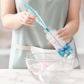 Süngerli Biberon Fırçası 776 Mavi - 2