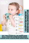 Bpa İçermeyen Yumuşak Diş Çıkarma Dönemi Kaşıma Karşıtı Eğlenceli Güvenli Bebek Silikon Diş Kaşıyıcı - 1