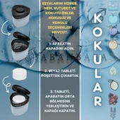 Gri, Vanilya Kokulu Üçgen Nem Alıcı Aparat - Koku ve Rutubet Giderici 500Gr thumbnail 3