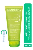 Bioderma Sebium Yağlı, Akne Eğilimli Cilt Sivilce Karşıtı Salisilik Asit Glikolik Asit Temizleme Jeli 200 ml thumbnail 1