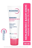 Bioderma Sensibio Defensive Rich Hassas ve Kuru Cilt Antioksidan E Vitamini Yoğun Nemlendirici Krem 40 ml thumbnail 1