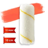 Dekor 2100 Eksport 10 cm Kalorifer Yedek Boya Rulosu 12'li set thumbnail 1