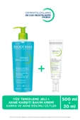 Bioderma Sebium Kerato Karşıtı Bakım Kremi 30ml & Yüz Vücut Temizleme Jeli 500ml thumbnail 1