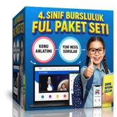 4. Sınıf Bursluluk Hazırlık Eğitim Seti (Online Ful Eğitim) - 1