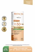 Bioxcin Sun Care Spf 50 Çok Yüksek Korumalı Renkli Güneş Kremi 50 ml Karma Ve Yağlı Cilt Tinted thumbnail 1