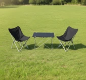 Yek Outdoor Alüminyum 2 Kişilik Kamp Masa & Sandalye Seti - 1