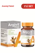 Argivit Focus 2’li Paket L-Arjinin, Fosfotidilserin, Demir, Multivitamin ve Multimineral İçeren 30 Tablet thumbnail 1