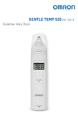 Omron Gentle Temp 520, Kulaktan 1 Sn'de Ölçüm Yapan Ateş Ölçer thumbnail 2