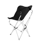 Yek Outdoor 2 Kişilik Alüminyum Kamp Masa Sandalye Seti - Gri - 8