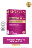 Bioxcin Women's Skin 30 Tbl - Glutatyon, Elastin, Biotin, Çinko, Kolajen, Hya Asit, Magnezyum, Cilt Vitamini thumbnail 1