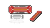ÇERAY STAR NEON LED DİNAMİK SİNYALLİ STOP LAMBASI 12/24V SAĞ yada SOL 1 ADET - 1