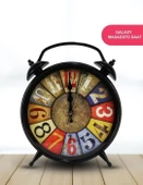 Antik Peter Renkli Rakam Masa Ve Duvar Saati - 1