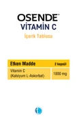 Tab İlaç Vitamin C 500 mg 60 Bitkisel Kapsül thumbnail 2