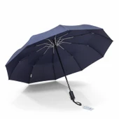 CCL Full Otomatik Kısa 10 Telli Pongee Kumaş Şemsiye (123-M) GKH thumbnail 1