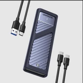 UGREEN 90408 CM559 M.2 SATA NVMe SSD USB 3.2 Gen2 UASP Trim M Desteği 10GB/s PCIe M-Key M+B Key Alüm - 1