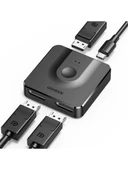 UGREEN 60622 CM430 2 Giriş 1 Çıkış veya 1 Giriş 2 Çıkış Çift Yönlü 4K 60Hz 2K 144Hz DisplayPort Swit - 1